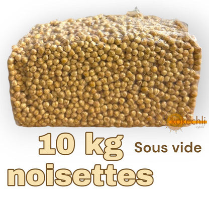 Noisettes blanchies torréfiées – carton sous vide 10 kg - Excellente qualité