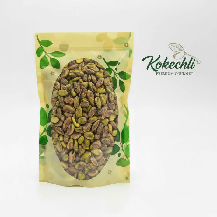 Pistaches décortiquées premium non salées – Origine: États - Unis – 500 g - Kokechli Kokechli