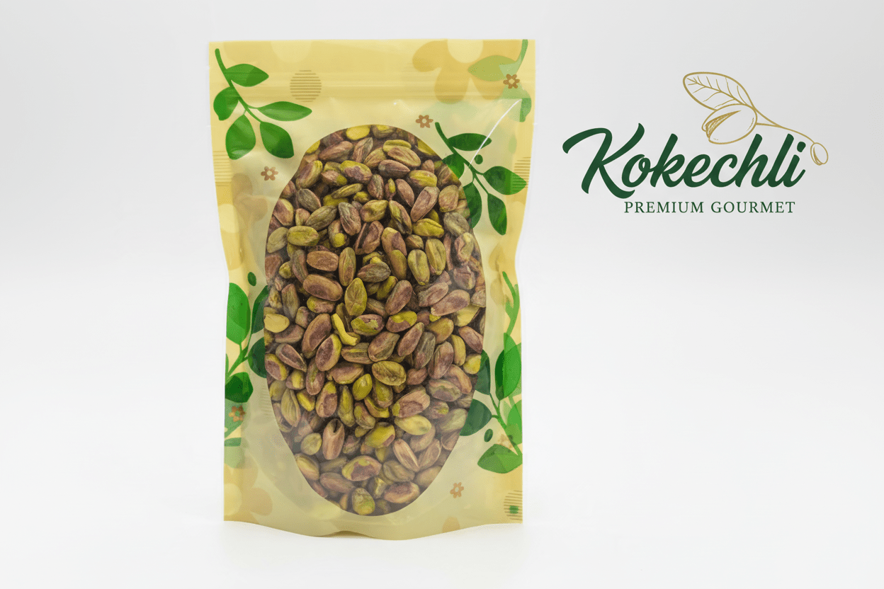 Pistaches décortiquées premium non salées – Origine: États - Unis – 500 g - Kokechli Kokechli
