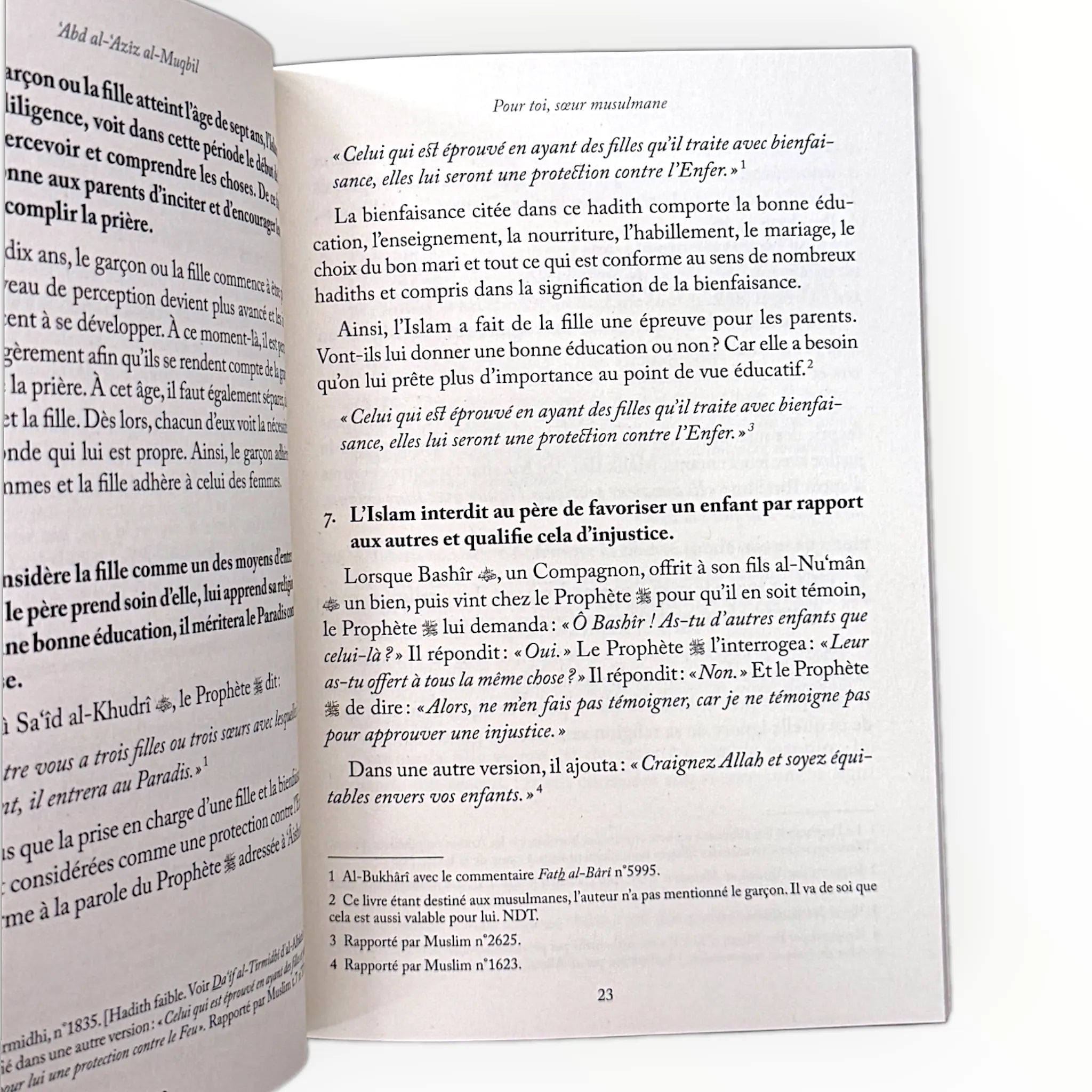 Pour toi sœur musulmane – d'apres Abd al - Aziz Al - Muqbil - KokechliAl Hadîth