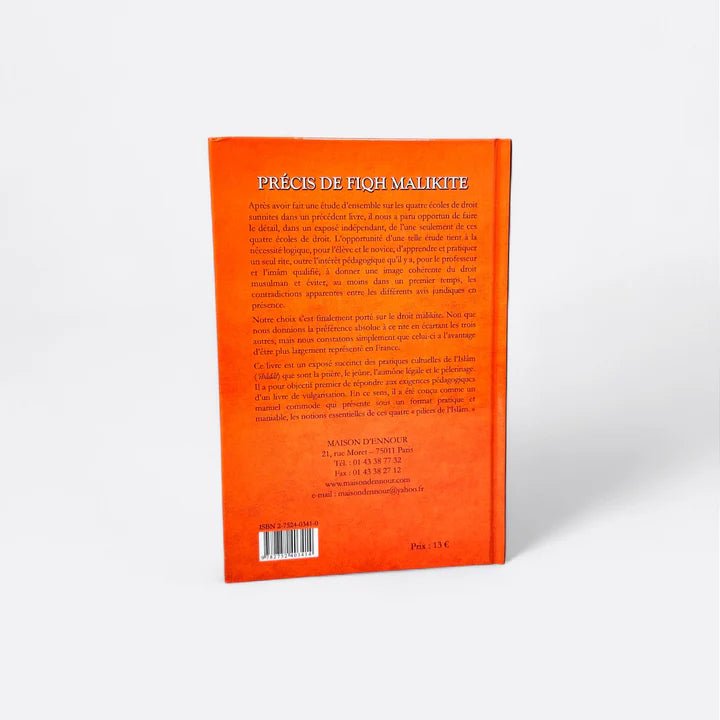 Précis de Fiqh Malikite – Les pratiques cultuelles ('ibâdât), de Corentin Pabiot - KokechliMaison d'Ennour