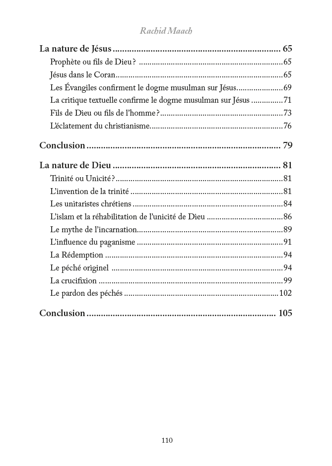 Regard musulman sur le christianisme – Rachid Maach – Éditions Al - Hadîth - Kokechli Al Hadîth