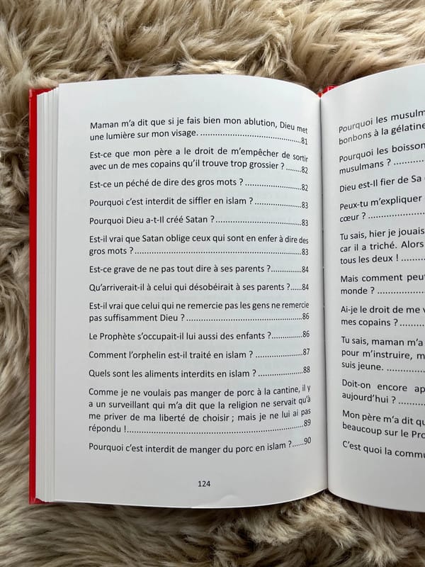 Réponses à des questions d’enfants - Yacoub Roty Maison d'ennour - KokechliMa boutique