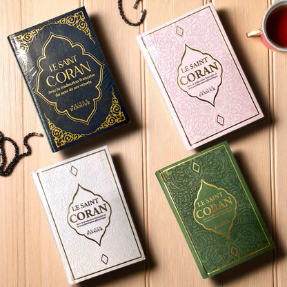 Le Noble Coran arabe / français avec QR code (écoute page par page) - 4 couleurs - Petite taille