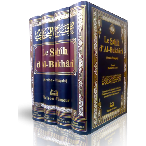 Le Sahih Al-Boukhari Complet – Arabe-Français (4 Volumes)