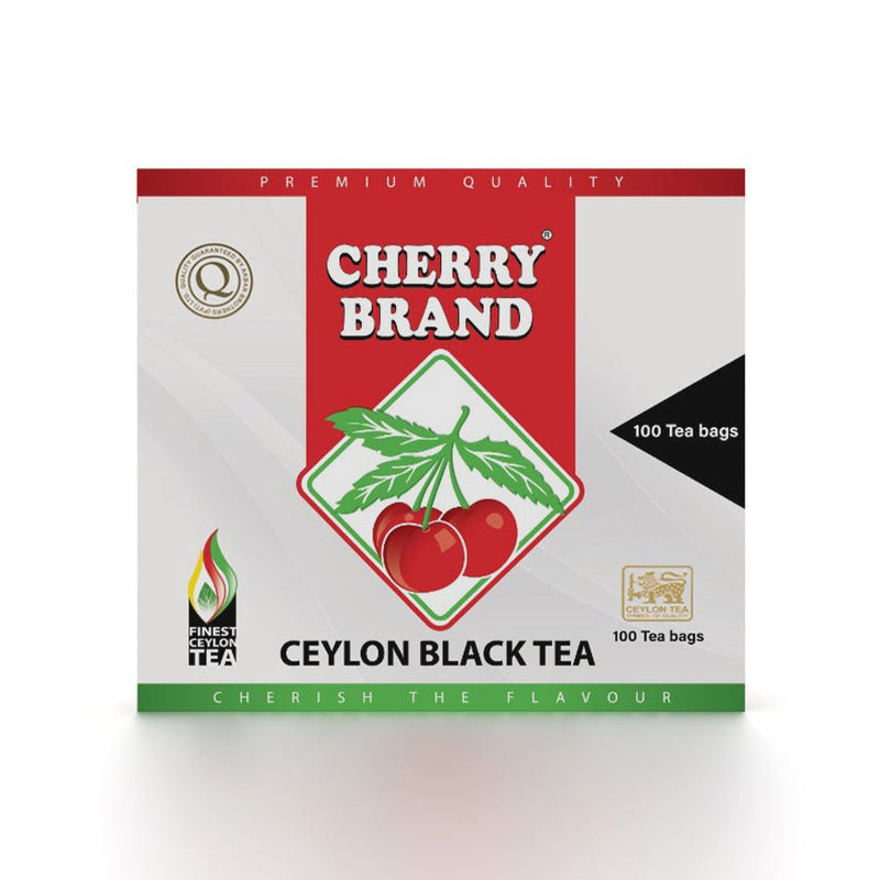 Thé noir Ceylan – Cherry Brand (100 sachets) - KokechliBassam