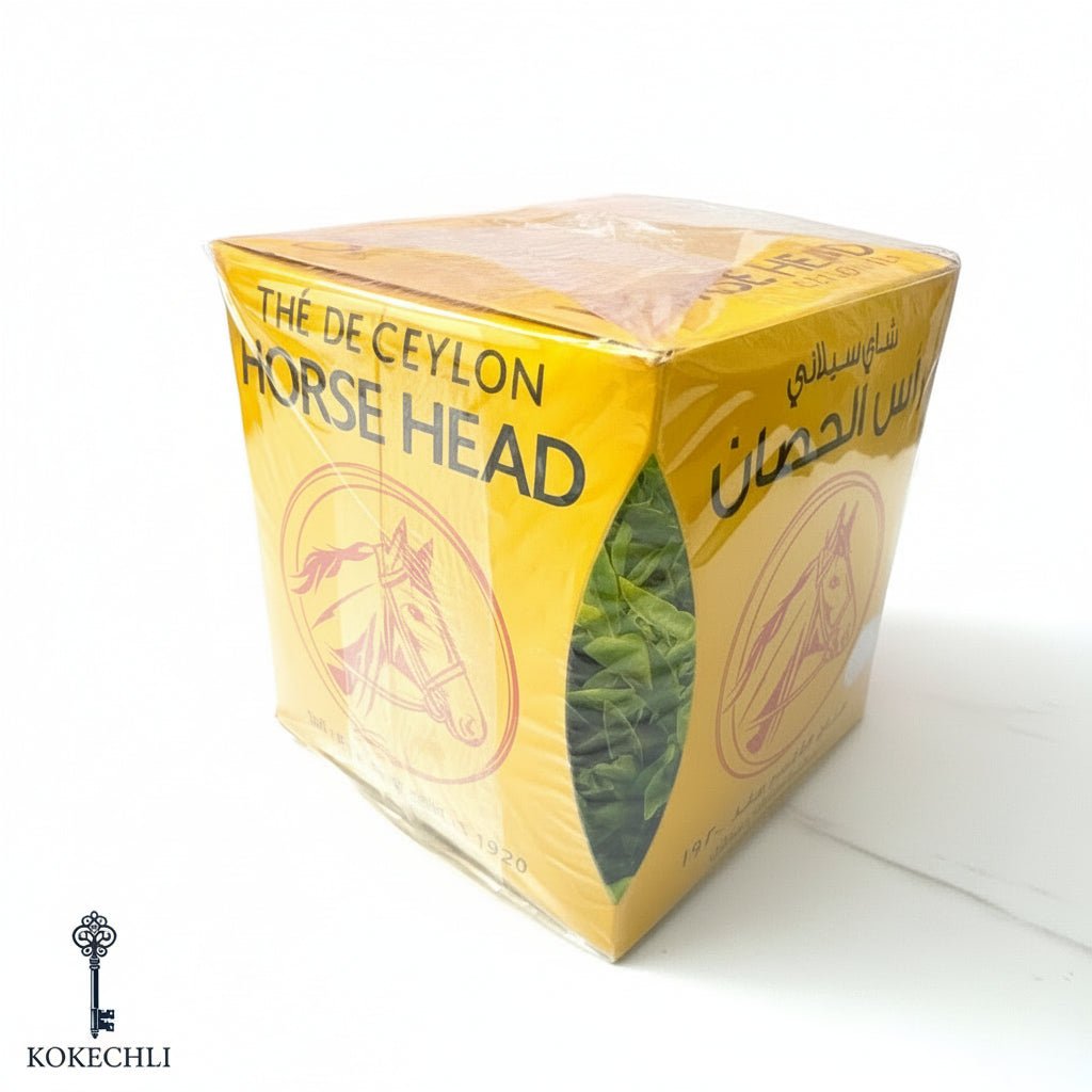 Thé noir de Ceylan Horse Head – Qualité premium depuis 1920 (350 g) - Kokechli Al baraka