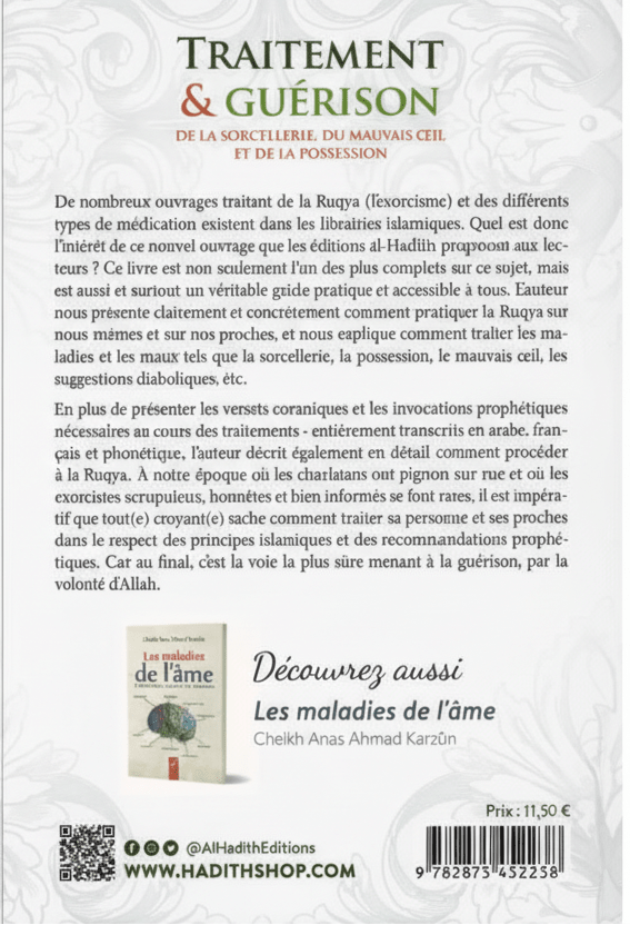Traitement & guérison, de la sorcellerie, du Mauvais oeil et de la possession - KokechliAl Hadîth