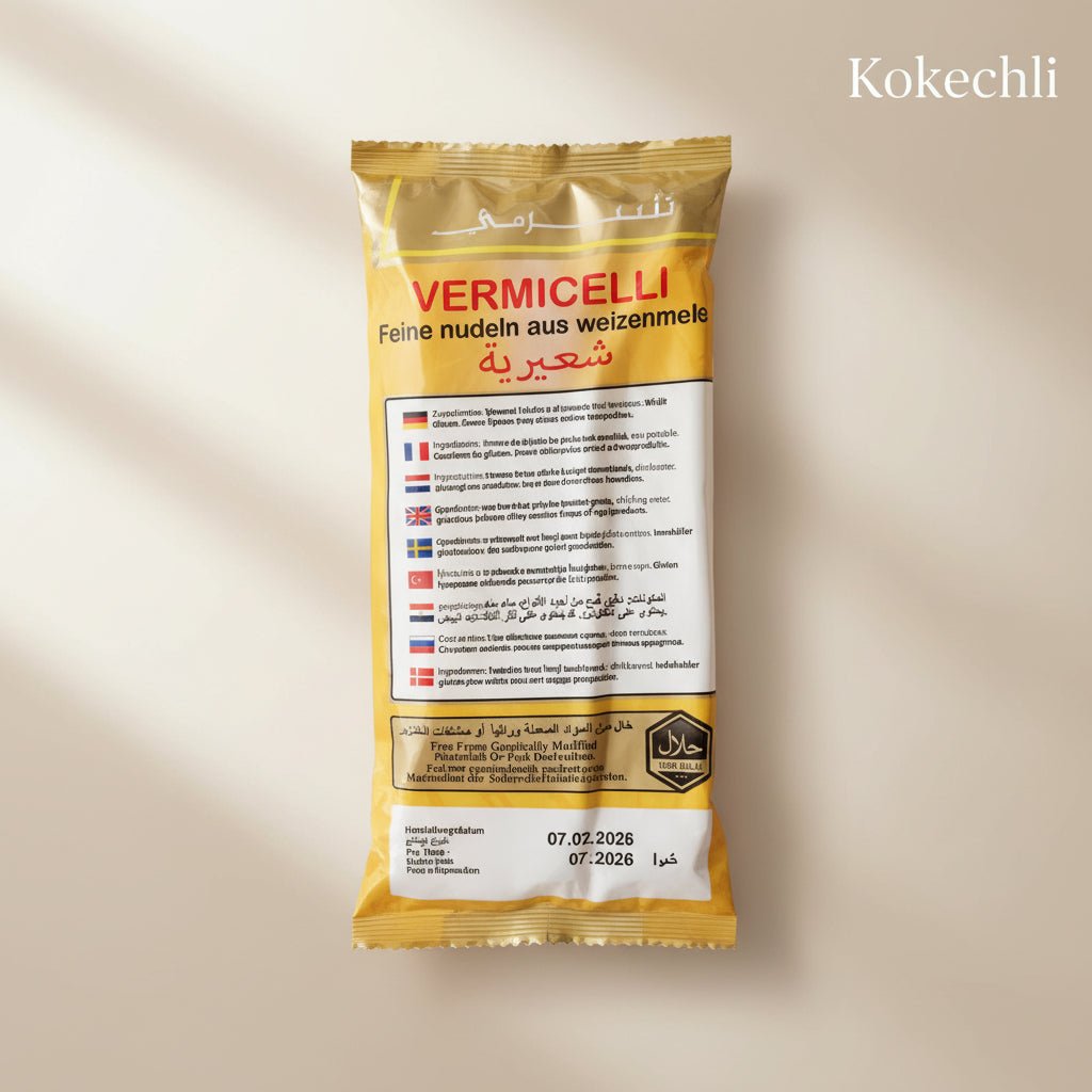Vermicelles Al Sabah 1 kg | Pâtes Fines Traditionnelles - Kokechli Al Sabah