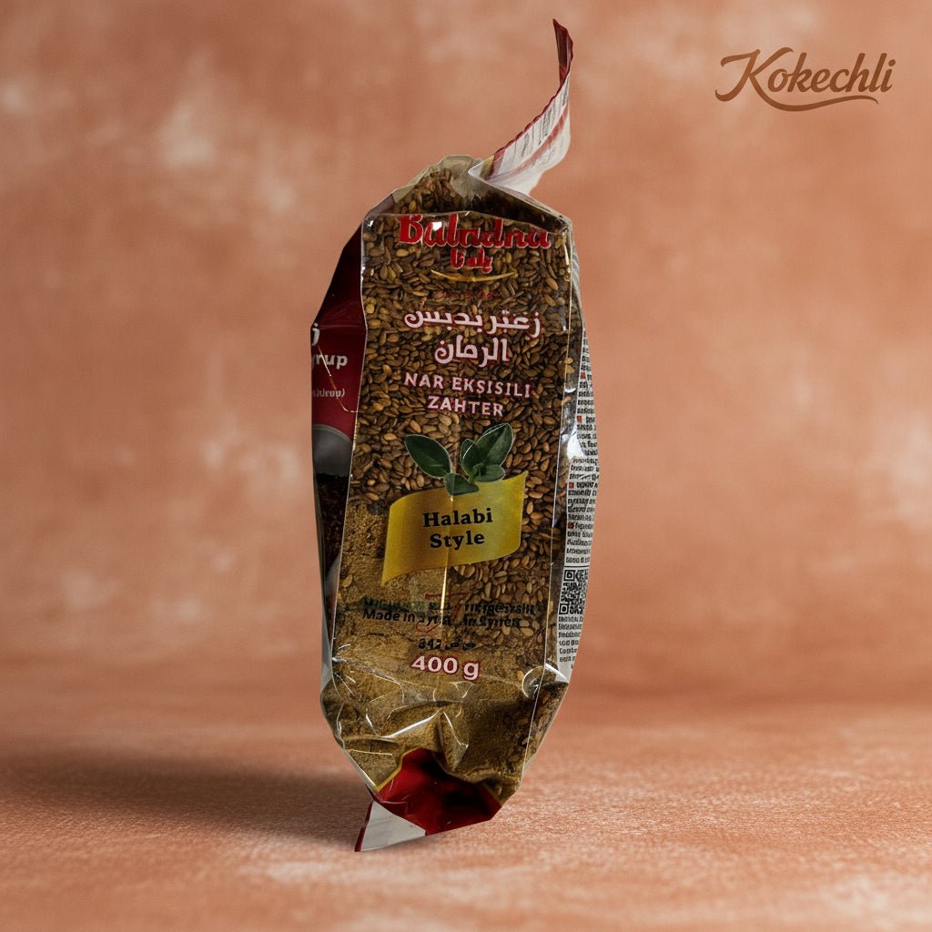 Zaatar au sirop de grenade Baladna 400g – Mélange oriental premium - Kokechli Baladna