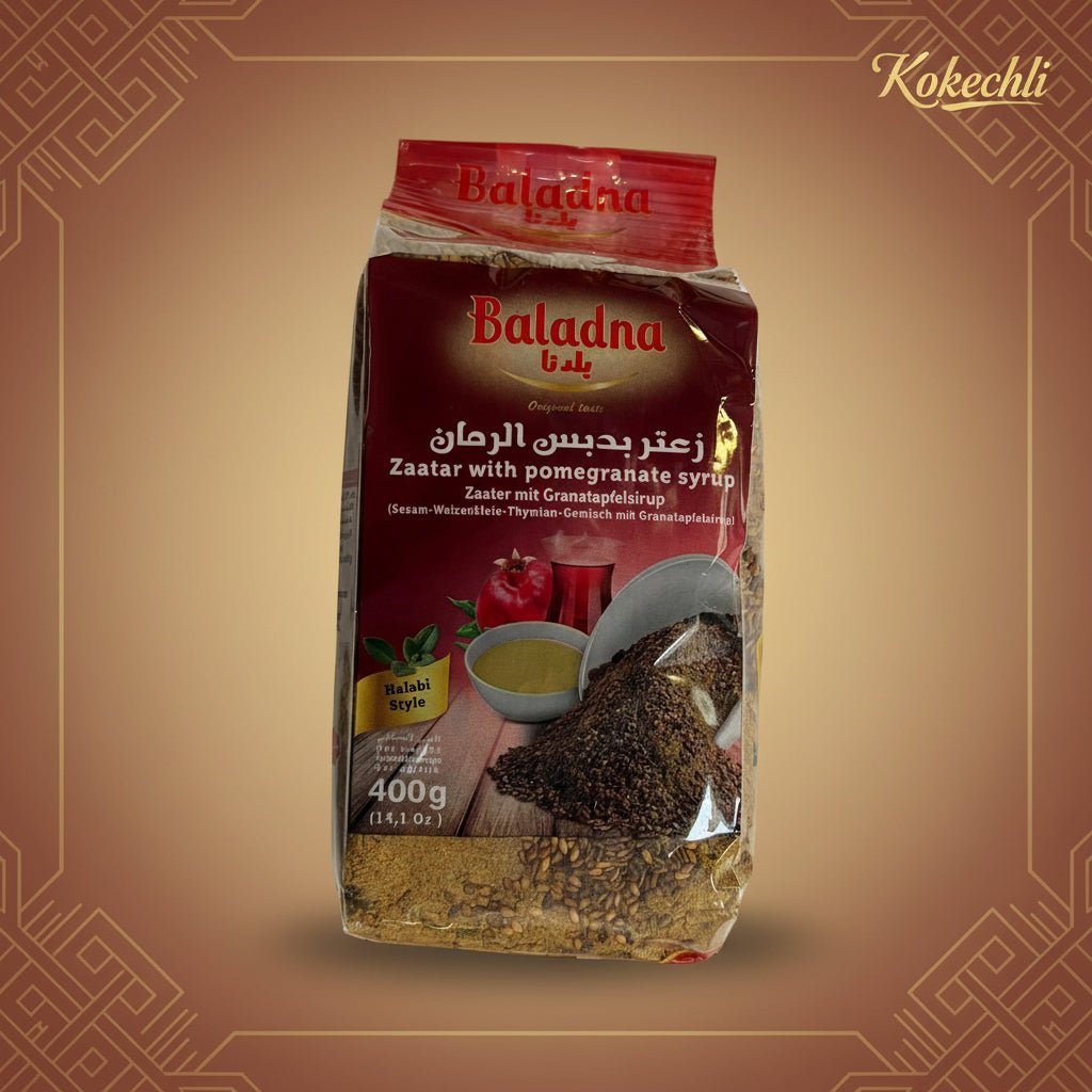 Zaatar au sirop de grenade Baladna 400g – Mélange oriental premium - Kokechli Baladna