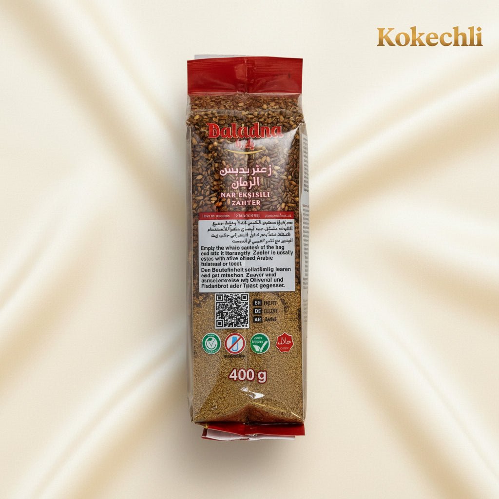 Zaatar au sirop de grenade Baladna 400g – Mélange oriental premium - Kokechli Baladna