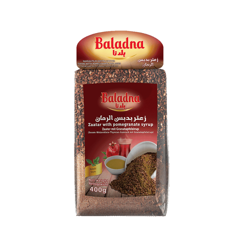 Zaatar au sirop de grenade Baladna 400g – Mélange oriental premium - Kokechli Baladna